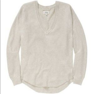 Wilfred Silk and Cashmere Sweater in cream